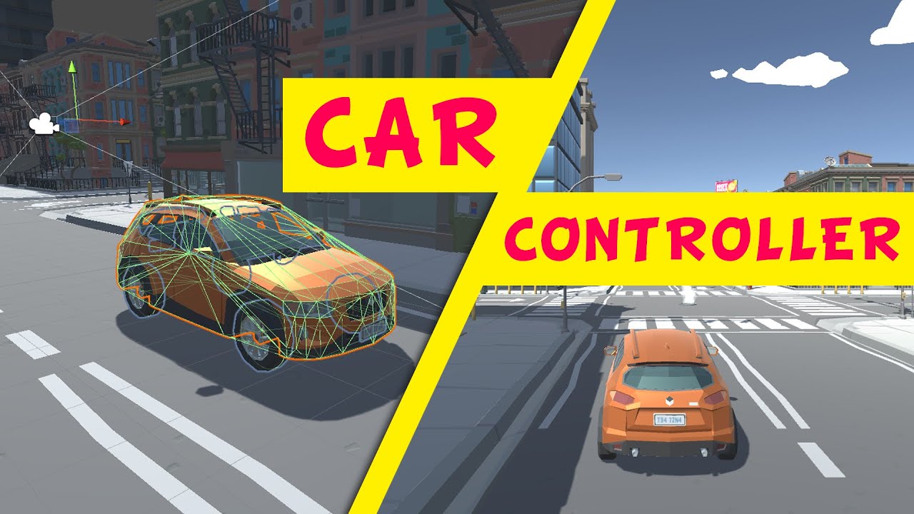 Unity Car Controller Tutorial Youtube