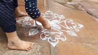 New year Kolam Margazhi Masam kolam 7*1 மார்கழி மாதம் இந்த கோலத்தை போடுங்க