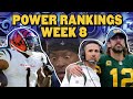 NFL Week 8 Power Rankings