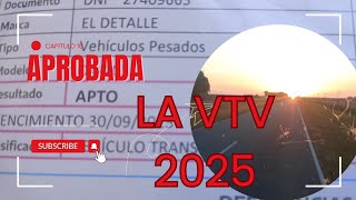 VTV Aprobada y al  fin salimos a la ruta