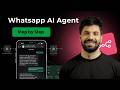 WhatsApp AI Agent in under 30 Minutes