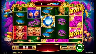 Demo gameplay of Rio Pleasures by Ruby Play