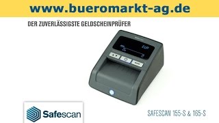 Geldscheinprüfer Safescan 155-S \u0026 165-S Infrarot-Prüfgerät