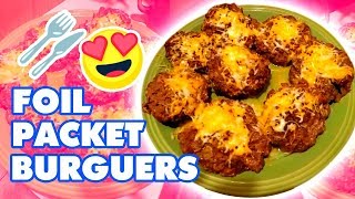 Foil Packet Burgers | LARGE FAMILY RECIPES! // Jamerrill Stewart