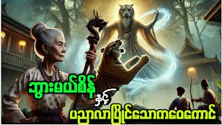 ဘွားမယ်စိန်နှင့်ပညာလာပြိုင်သောကဝေကောင်