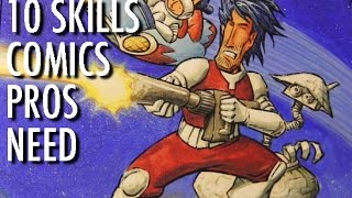 Top 10 Skills that Comics Pros Need