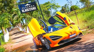 FUI PARA MINHA FAZENDA DE MCLAREN 720S!