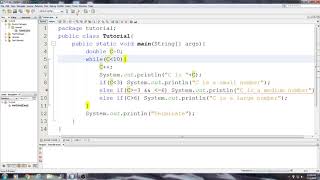 Beginning Java Tutorial: 28 Extended example of the While loop.