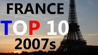 France Top 10 singles of the 2007s