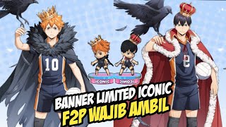 F2P WAJIB AMBIL BANNER LIMITED ICONIC INI HAIKYU TOUCH THE DREAM