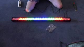 Unboxing Led Bar de Chez ShowTec