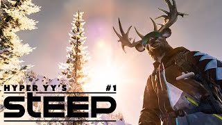 #1【steam】わいわいのハイテンション雪遊び【STEEP】