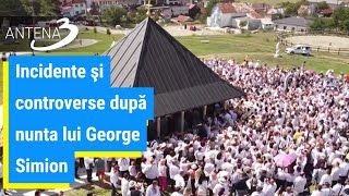 Incidente şi controverse după nunta lui George Simion. De ce a ales liderul AUR să spună DA în data