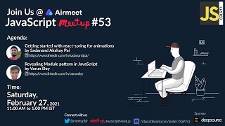 Meetup#53 Revealing Module Pattern