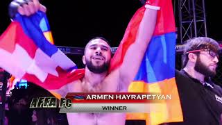 Armen Hayrapetyan Fuul fight AFFA FC MMA Artsakh 🇦🇲VS🇮🇷 Iran