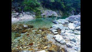 前鬼川の流れ☆前鬼ブルー☆その2