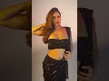 neha malik nehamalik blacksaree desilook desi desilove trendingshorts bollywood filmy yt