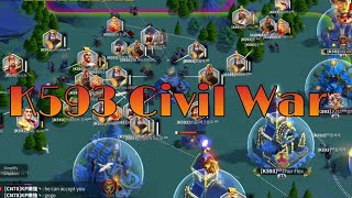 K593 Civil war Rise of kingdoms