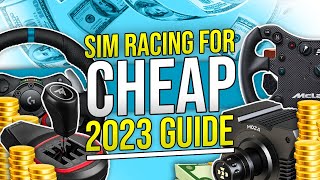 Sim Racing as CHEAP as Possible in 2024!