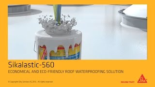 Eng Sikalastic 560  Liquid applied roof waterproofing membrane