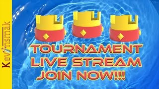 200 PERSON Tournament! PLAYING DECK FOR DONATIONS AND DID WE HIT 2K?  CLASH ROYALE 9/24/16 CR