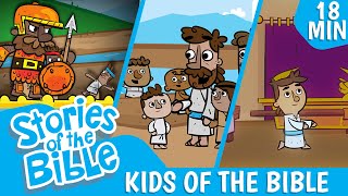David and Goliath + More Kids of the Bible Stories | Stories of the Bible