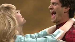 Emma Stone And Andrew Garfield Funny Moments OF Kiss......