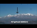 name height location of all himalayan peaks of uttarakhand nanda devi trishul panchachuli