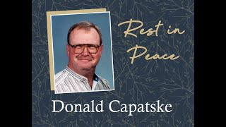 Funeral for Donald Capatske