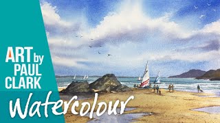 How to Paint a Beach Scene in Watercolour