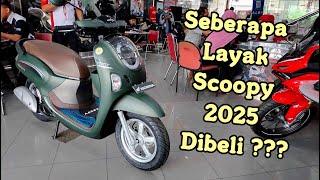 SEBERAPA LAYAK HONDA NEW SCOOPY VERSI 2025 DIBELI???