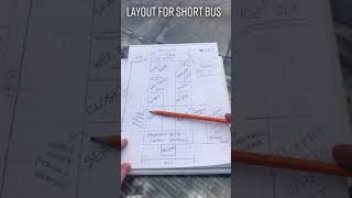 Designing Our Tiny Home on Wheels: Layout Explained! #busconversion #schoolbuslife #tinyhome