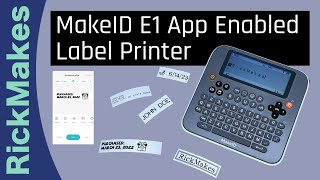 MakeID E1 App Enabled Label Printer