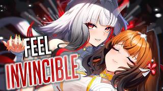 Nightcore - Feel Invincible (Female Version) (Lyrics)