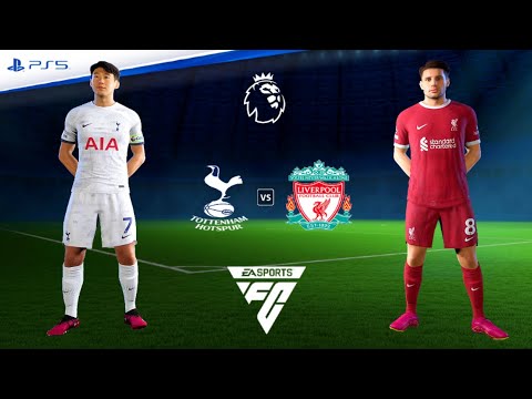 Tottenham Vs Liverpool Premier League 2023/24 EA SPORTS FC 24 - YouTube