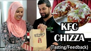 We Tried KFC's CHIZZA | Trinidad | Tasting | Review | Halal Food