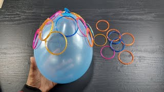 Old Bangles and ballon craft | Ballon Craft | Bangles Craft | Recycling #diy #craft #reuse