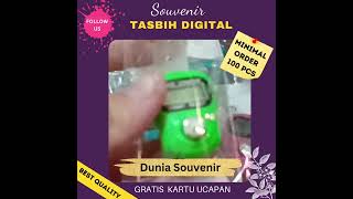 Pesanan Souvenir Tasbih Digital