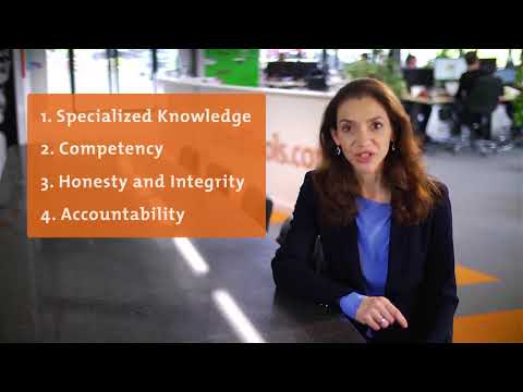 What are professional qualities?
