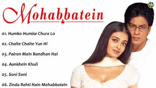 Mohabbatein Movie All Songs~shahrukh khan~Aishwarya Rai
