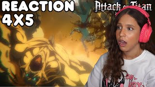 THIS MEANS WAR | ATTACK ON TITAN | Reaction 4X5