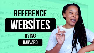 How to Reference a Website | Harvard Style