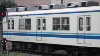 東武8000系(8129F)　六実駅到着