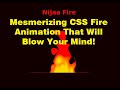 How to Create a 🔥 CSS Fire Animation - Easy Tutorial