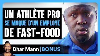 Un Athlète Pro  Se Moque D'un Employé De Fast-Food | Dhar Mann Studios