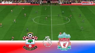 Southampton vs Liverpool - Premier League 24/25 | Full Match All Goals | FC 25 Gameplay PC