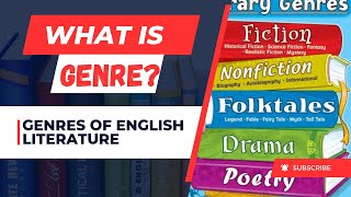 What is Genre | Genre in Literature | Genres of English Literature