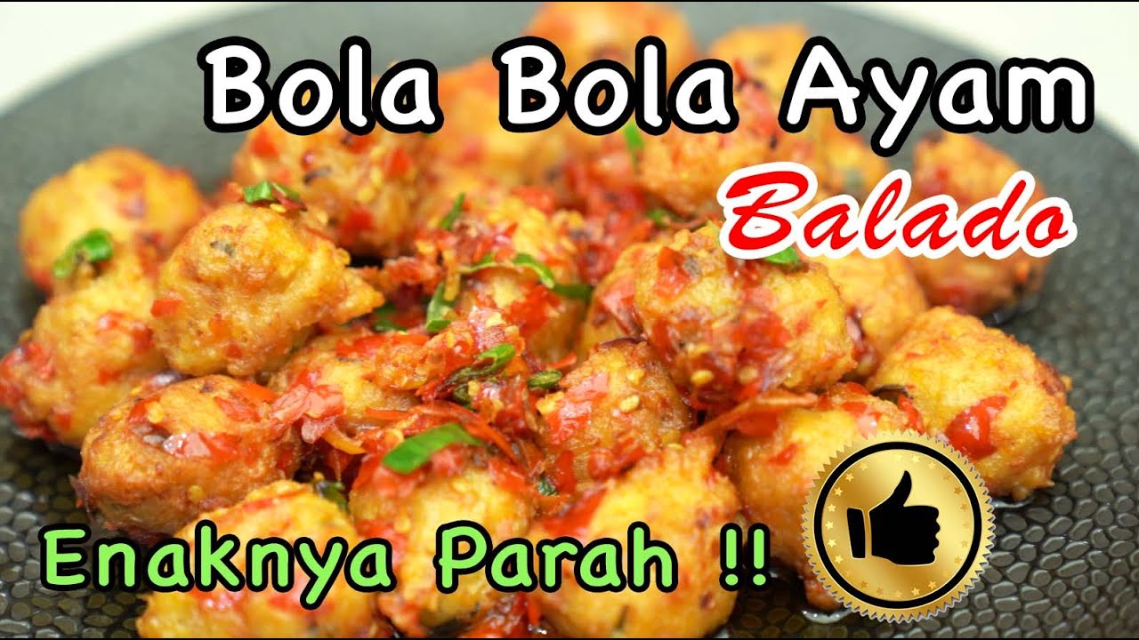 Resep Olahan Ayam | Bola Bola Ayam MASAKAN RUMAHAN - YouTube