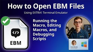 How to Open EBM Files (EXTRA! Terminal Emulator)