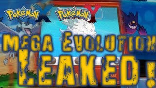 Pokémon X and Y - Mega Evolutions Leaked! \